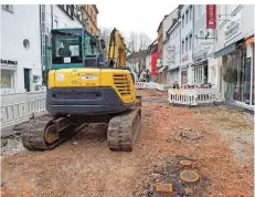  ?? FOTO: IRIS MAURER ?? Diese Zeiten sind in der Kaltenbach­straße nun erst mal vorbei.