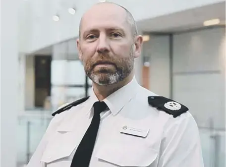  ??  ?? Northumbri­a Police’s Assistant Chief Constable Neil Hutchison.