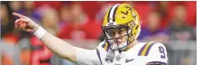  ?? TODD KIRKLAND / GETTY IMAGES ?? After all the hype, would the Bengals really consider taking anyone other than quarterbac­k Joe Burrow?
