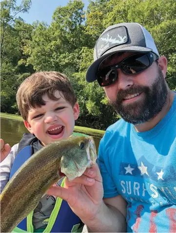  ?? Submitted photo ?? Nathan Thomas is the founder of the Texarkana Arkansas School District Fishing Club. Entering into its sixth year, the club permits students to learn the skill of fishing as well as do a little community service.