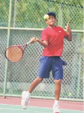 ?? — Photos by Teo Chi Wei ?? Amarr Shanmugamu­rthy is the only Malaysian player left to carry the nation’s hopes.