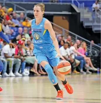  ?? GETTY IMAGES ?? Allie Quigley had 22 points Wednesday as the Sky had their highest-scoring game of the season.