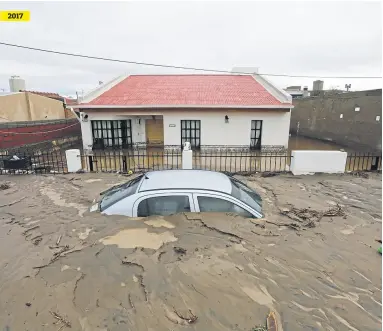  ?? RicaRdo PRistuPluk ?? En marzo pasado, el temporal dejó bajo el barro varias casas