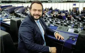  ?? LaPresse ?? 5 Stelle Fabio Massimo Castaldo è vicepresid­ente del Parlamento europeo