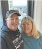  ?? ?? Gary Gascoigne and his wife Lorri moved to Illinois from California to help their daughter and to enjoy their first grandchild.