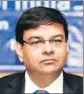  ?? MINT/FILE ?? RBI governor Urjit Patel