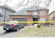  ??  ?? The Toronto-area home of Alek Minassian, the man accused in Monday’s van rampage that killed 10 people.