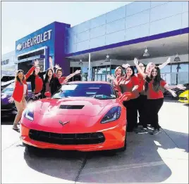  ?? Findlay ?? General Motors’ Corvette will be saluted June 30 at Findlay Chevrolet, 6800 S. Torrey Pines Drive in the southwest valley.