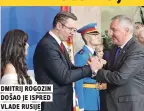  ??  ?? dmitrij rogozin došao je ispred vlade rusije