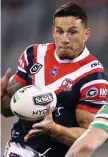  ?? Picture: Phil Hillyard ?? FIRST RUN; Roosters' Sonny Bill Williams during the match at GIO Stadium.