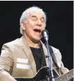  ?? Jimmy Jeong / Canadian Press ?? Paul Simon kicks off his final tour in Vancouver this month.