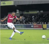  ?? Reuters ?? Issa Diop scored West Ham’s first goal. —