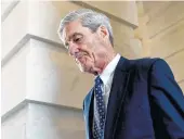  ?? Associated Press file ?? The search for potential conflicts of interest could lead to the dismissal of special counsel Robert Mueller.