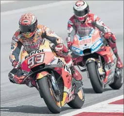  ?? FOTO: EFE ?? Marc Márquez. Grandísima carrera en Red Bull,donde peleó por el triunfo