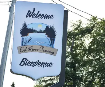  ??  ?? La municipali­té d’Eel River Crossing songe à changer de nom afin d’inclure Dundee, avec qui elle a fusionné. - Acadie Nouvelle: Jean-François Boisvert