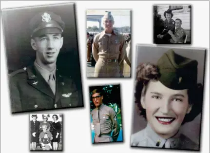  ?? SUBMITTED PHOTOS ?? A family’s legacy — the Brady-Lester family has proven a dedication to military service and given the ultimate sacrifice for the nation.