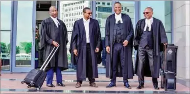  ?? PIC: WASABI CREATIVES ?? Judge Ketlogetsw­e has engaged Advocate Boko and Bayford among others