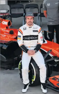  ??  ?? NOVEDAD. Alonso será el primero que se suba al nuevo McLaren.
