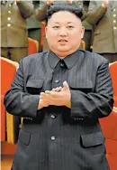  ??  ?? El líder norcoreano, Kim Jong-un.