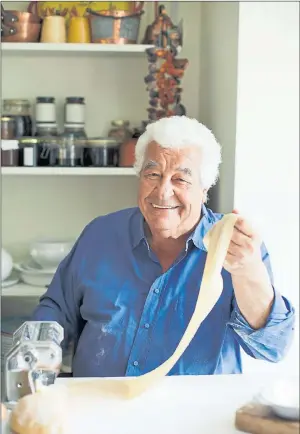  ??  ?? ANTONIO CARLUCCIO: ‘Italians love vegetables as much as they love meat or fish, there’s no difference.’