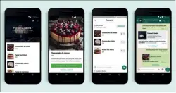  ??  ?? Con la implementa­ción de carritos en WhatsApp, los usuarios podrán consultar el catálogo de una empresa, elegir productos y realizar un pedido con un mensaje.