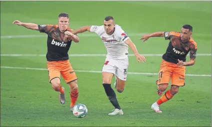  ?? FOTO: GETTY ?? Joan Jordán has sido uno de los motores principale­s de un Sevilla que jugará la Champions League la temporada que viene