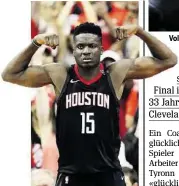  ?? AP ?? Gescheiter­t: Clint Capela.