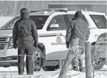  ?? LARRY WONG • POSTMEDIA NEWS ?? Police respond to GraceLife Church in Edmonton on Feb. 7.