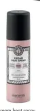  ??  ?? Cream heat spray, 229 kr, Maria Nila.