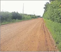  ?? RUSSELL WANGERSKY/TC MEDIA ?? The Campbell Road, near Montague, P.E.I., in this July 2015 file photo.