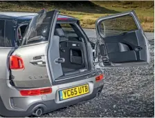  ??  ?? NEED to Know Clubman ALL4 is also available with a six-speed manual gearbox, reducing the price by £1,875