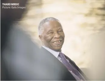  ?? Picture: Gallo Images ?? THABO MBEKI