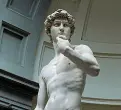  ??  ?? Il «David» di Michelange­lo