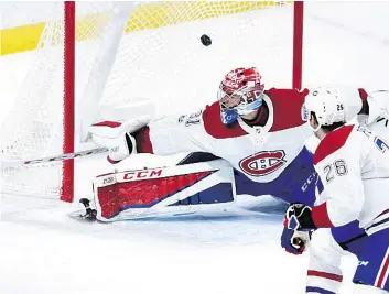  ?? JOHN MAHONEY/FILES ?? Montreal Canadiens goalie Carey Price has been on the shelf for two weeks with what team officials have called a “minor” injury. Postmedia columnist Stu Cowan wonders if something else is going on.