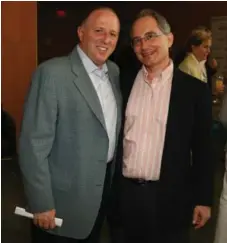  ?? ADAM LEONARD/TORONTO STAR FILE PHOTO ?? Luminato board chair Tony Gagliano and the late David Pecaut dreamt up the Luminato Festival as early as 2004 with fertile local crossover in mind.