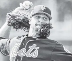  ?? Anthony J. Causi ?? HIGH HOPES: Mets starter Jacob deGrom has set his sights on tossing 200 innings this year for the Amazin’s.
