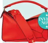  ??  ?? BAG, €1,735, Loewe, harveynich­ols.com