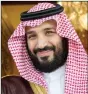  ??  ?? Mohammed bin Salman