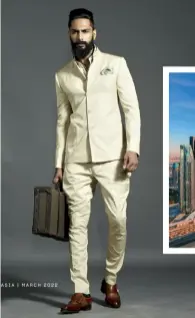  ?? ?? One of Raghavendr­a Rathore’s suggested looks for a holiday in Dubai (below).