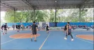  ?? ?? Uno de los encuentros deportivos realizados en el Cobay de Tizimín