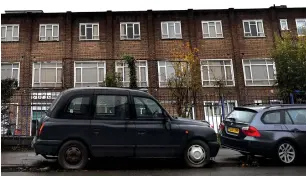  ?? AFP ?? The exterior of Connect House sheltered housing in Mitcham. —