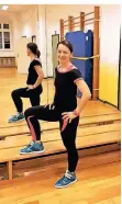  ?? FOTO: HAGEN (ARCHIV) ?? Die Wipperfürt­herin Karin Hagen leitet das Bodystylin­g und das Zumba beim ATV.