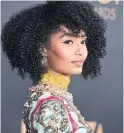  ??  ?? In addition to her television work, Yara Shahidi also ran a non-partisan organizati­on encouragin­g young people to vote in last year’s U.S. election.
