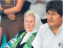  ??  ?? evo Morales está refugiado en Argentina, desde el 12 de diciembre. El Ministerio Público del país tiene una orden de aprehensió­n contra el exmandatar­io.