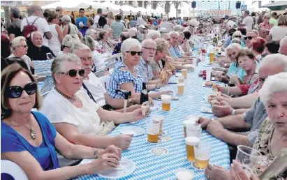  ?? Foto: CSN-Archiv ?? In den vergangene­n Jahren war das Oktoberfes­t stets gut besucht.