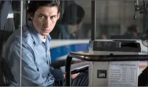  ??  ?? Adam Driver plays a poetry- writing bus driver in Jim Jarmusch’s gentle Paterson. He lost 51 pounds to play a 17th- century Portuguese priest in Martin Scorsese’ Silence.
