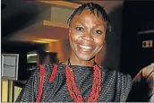  ?? Picture: FILE ?? CREATIVE ENERGY: Actress Sthandiwe Kgoroge