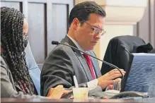  ?? Jerry Lara/staff file photo ?? Bexar County Commission­er Justin Rodriguez said the county’s ability to sue companies is key to combating the opioid crisis.