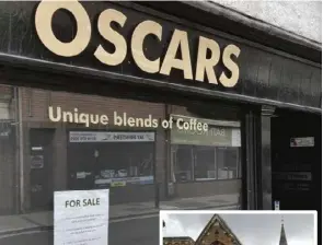  ?? Pictures: Phil Creighton ?? Oscars is now up for sale, and The Courtyard’s premises are avalibale to let