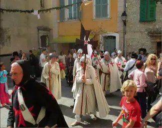  ?? (Photo DR) ?? La fête des templiers de Biot a attiré jusqu’à   visiteurs en trois jours.